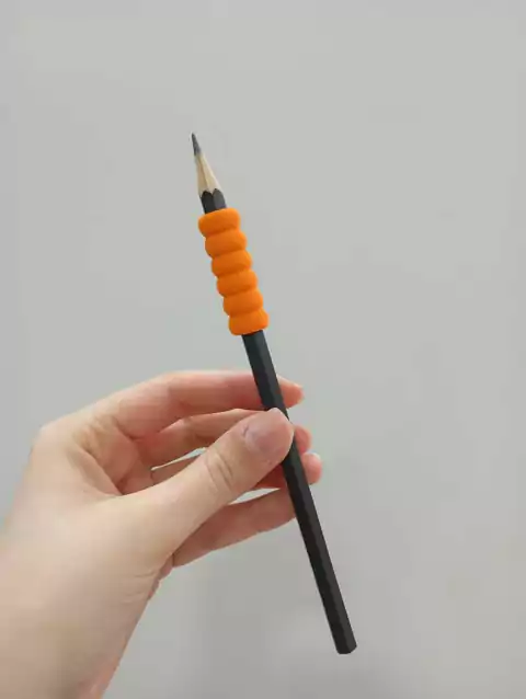 Grip adaptador Lápiz - Naranja