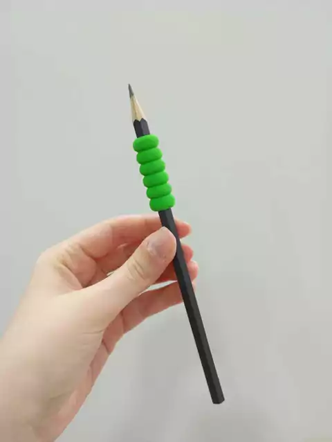 Grip adaptador Lápiz - Verde