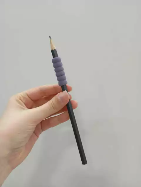 Grip adaptador Lápiz - Violeta
