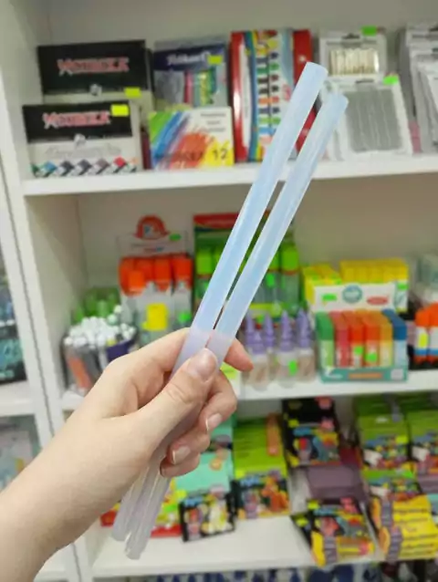 Barras de Silicona Gruesas x Unidad