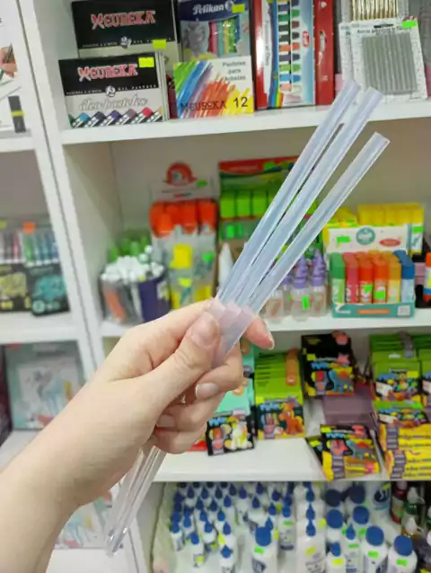 Barras de Silicona Finas x Unidad