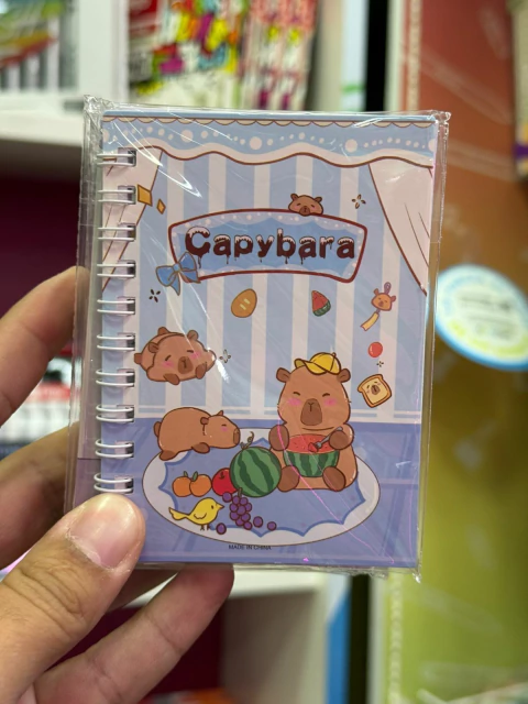 Mini Cuaderno Capibara