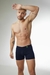 Imagen de Boxer Hombre Algodón Lycra Liso (23001 BLUO)