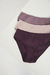 Bombacha Tiro Corto Algodón Lycra Pack x 3 (53792 SOL Y ORO)