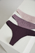 Bombacha Cola Less Algodon Lycra Pack x 3 (53797 SOL Y ORO) - comprar online