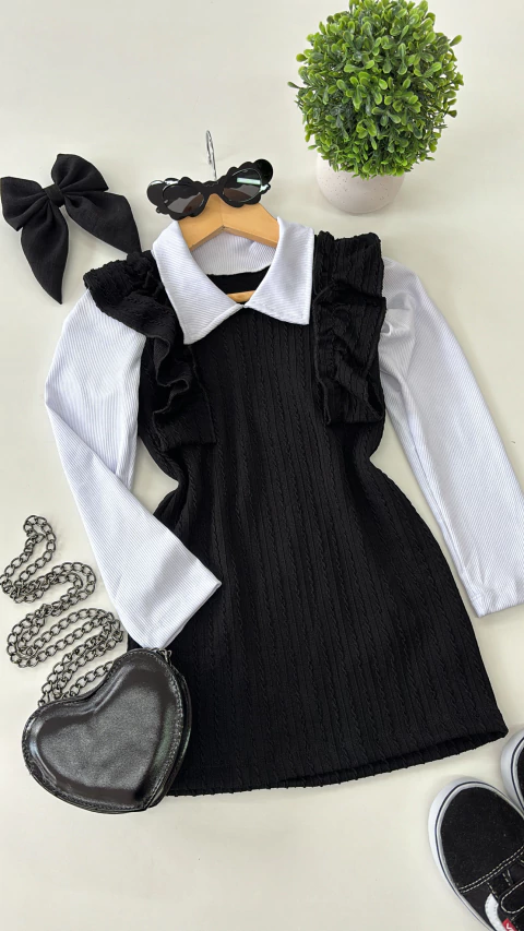 Vestido Tricô Infantil Menina - comprar online
