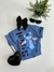 T-shirt Cropeed Stitch Infantil Menina - Minimê Kids Store