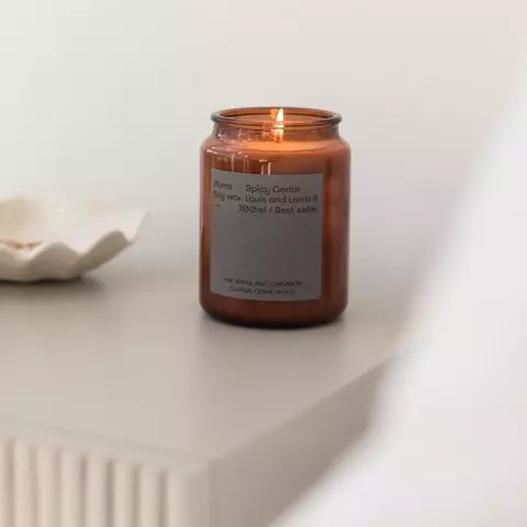 Vela Plume Amber - comprar online
