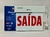 Placa de saída de emergência LED SIMPLES - loja online