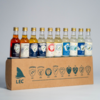 Cachaça do Londrina Esporte Clube - Kit Garrafas Miniaturas de Cachaça 10 un