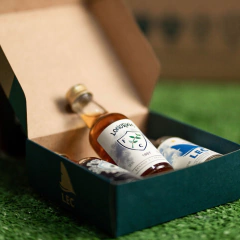 Cachaça do Londrina Esporte Clube - Kit Garrafas Miniaturas de Cachaça 3 un