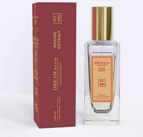 TUBETE DREAM BRAND COLLECTION 380 - INSPIRAÇÃO BACCARAT ROUGE EXTRAIT - 30ML
