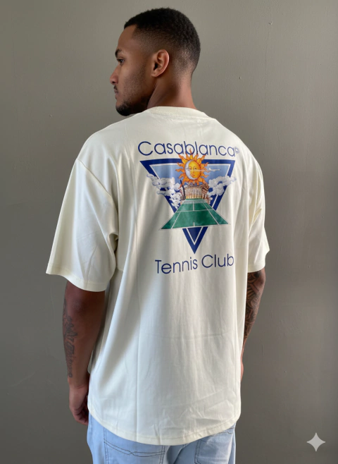 Camiseta Casa B. Algodão Premium - Off White 2