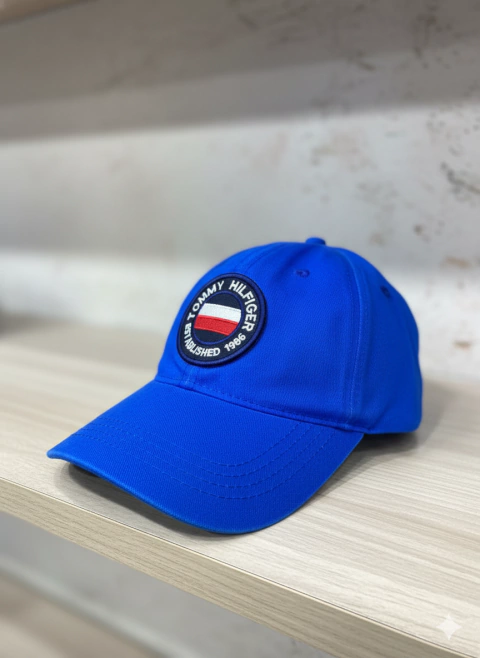Boné T.H Dad Hat Círculo Bordado - Azul Royal
