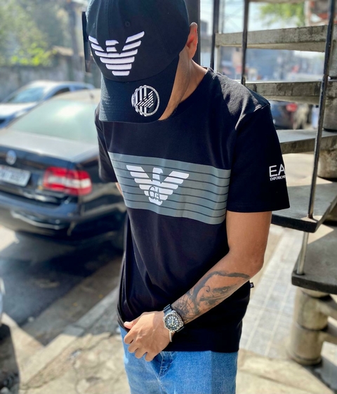 Camiseta Armani Preta