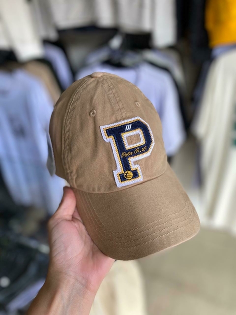 Boné Polo RL "P" Bordado - Marrom Claro - comprar online