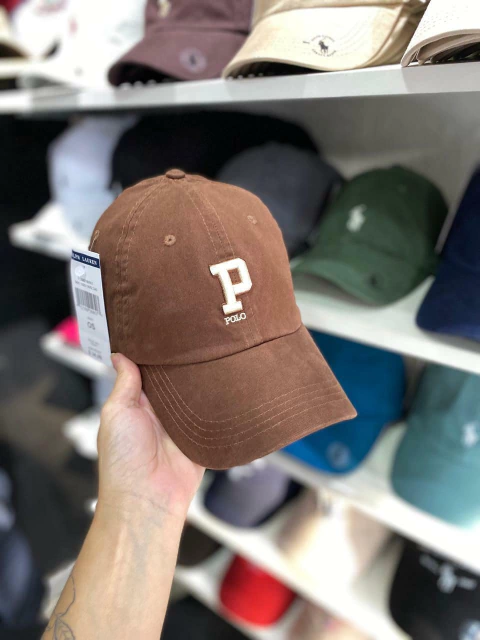 Boné Polo RL "P" - Marrom Escuro