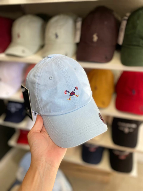 Boné Polo Play Mini - Azul Pastel