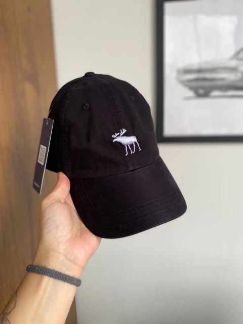 Boné A&Fitch - Preto/Branco