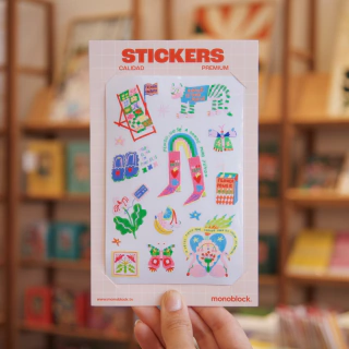 Plancha de Stickers Yendo