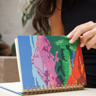 Cuaderno A5 anillado Liso Mis sueños me necesitan