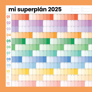 Planificador Anual 2025 Mi Superplán