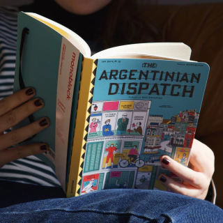 Cuaderno A5 cosido Argentinian Dispatch