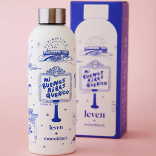Botella de Acero Leven x Monoblock - Buenos Aires