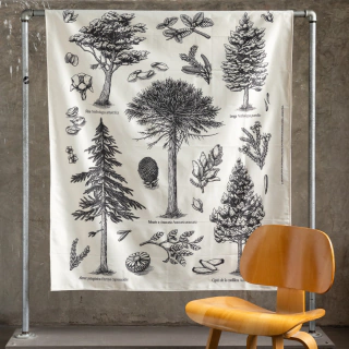 Lona Árboles de la patagonia