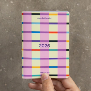 Agenda Mínima 2026 Happimess - Colorjoy
