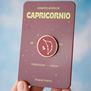 Pin Capricornio
