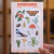 Plancha de Stickers transparentes Botánico - comprar online