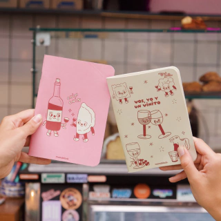Libretas x2 Pocket Vinito