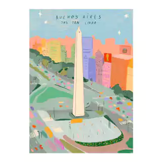 Lamina Buenos aires sos tan linda