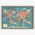 Lámina Mapa del mundo ilustrado - comprar online