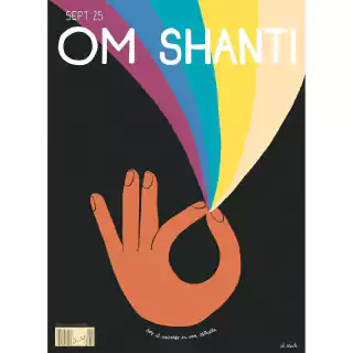 Lámina Shanti OM