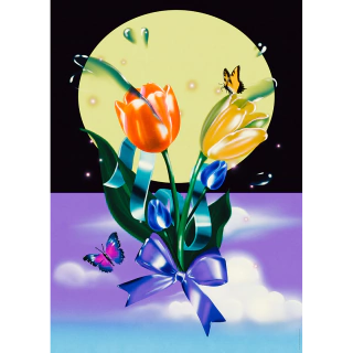 Lámina Tulipanes