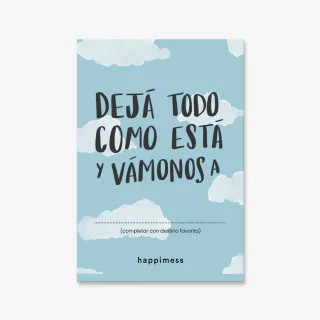 Imán Dejá todo como está