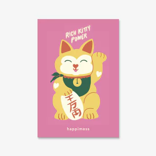 Imán Maneki Neko Kitty Power