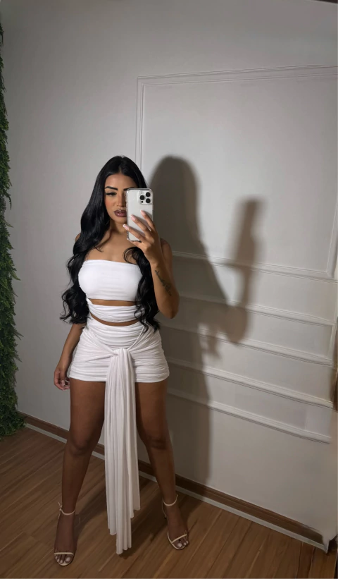 Vestido Virgínia branco