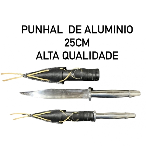 1 unidade Punhal aluminio 25cm