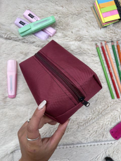Pack cartuchera plana + rectangular - tienda online