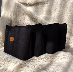 Pack x4 neceser negros - Talum Accesorios