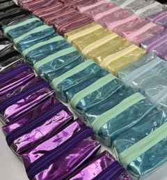 POR MAYOR MAXI (x5,x10,x15,x20) GLITTER cartuchera/neceser en internet