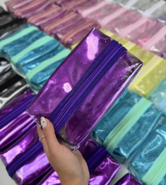 POR MAYOR MAXI (x5,x10,x15,x20) GLITTER cartuchera/neceser - comprar online
