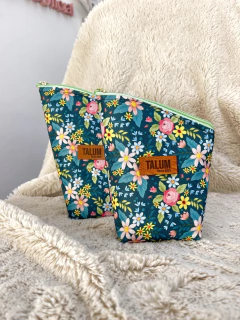Set Flower verde oscuro