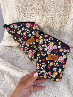 Set Flower negro