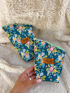 Set Flower verde oscuro - comprar online