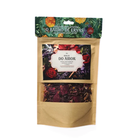 Banho de Ervas Magia do Amor - Atração e Amor Próprio