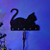 Porta Chaves Gato Preto Neon Decor - comprar online